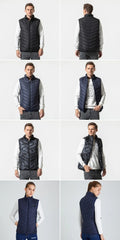 17/13/9 Areas Usb Heated Jacket Men Women Electric Heated Vest Heating Vest Heated Bodywarmer Usb Inner Heat Vest Veste
