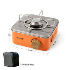 2800W Camping Gas Stove | High Firepower Portable Cassette Furnace for Outdoor Cooking, Picnic & Camp