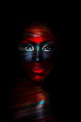 Modern African Woman Canvas Painting – Sexy Black Girl Scandinavian Wall Art Poster for Home Decor & Gifts