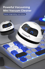 Mini USB Desk Vacuum Cleaner – Handheld Table Sweeper for Dust, Crumbs & Pencil Shavings