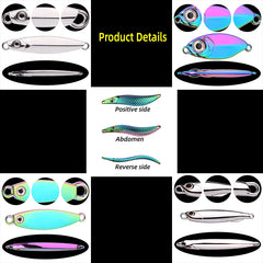 5PCS Wobbler Lures Set – 3g/10g/15g Metal VIB Sinking Fishing Lures | Hard Bait for Sea Fishing & Artificial Pesca