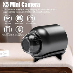 1080P HD Mini WiFi IP Camera - Night Vision, Wireless Baby Monitor & Home Security