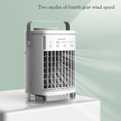 2024 Xiaomi New Portable Cold Air Conditioner Evaporative Air Cooler Mini Usb Fan Desktop Fan Humidifier with Colorful Light