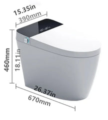 Smart Toilet ,No Water Pressure Limit Automatic Intelligent WC , Luxury Multifunctional Bidet Sanitary Ware ,Auto Open Flush