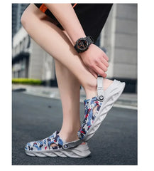 Men’s EVA Platform Sandals – Flat Summer Slippers, Outdoor Garden Clogs, Flip-Flops & Casual Home Shoes