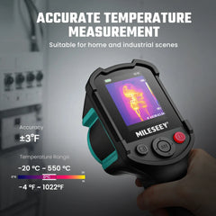 Mileseey TR10 Infrared Thermal Imager – Portable Thermal Camera for Leak Detection & Electronics Repair