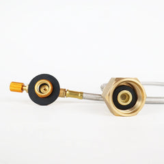 Camping Gas Stove Refill Adapter | Outdoor Cylinder Filling & Gas Tank Furnace Connector Accessories