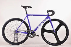 Tsunami SNM100 Fixie Fixed Gear Bike – 700C Single Speed Racing Bicycle | Lightweight Aluminum Alloy Frame | Customizable Track Cycling(Not available for US)