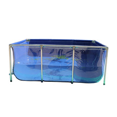 Vokanda Mini Complete Aquarium - 160 Gallon (610L) Betta & Koi Fish Tank, 3.3' x 3.3' x 2'