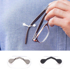 Magnetic Eyeglass Holder Brooch – Fashionable Multi-Function Clip for Glasses & Headset Cables