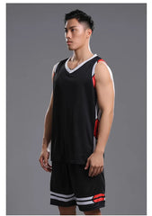 2PCS Men’s Sports Set – Short Sleeve T-Shirt + Shorts for Basketball, Football, Running & Fitness | Plus Size Tracksuit Outfit