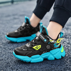 Boys' Fashion Sneakers – Thick-Soled, Warm & Comfortable Anti-Slip Outdoor Sports Shoes for Kids