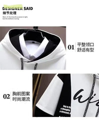 Men's Graphic Hoodie Autumn New High Street Hip Hop Casual Hoodie Men's Clothes Harajuku Printed Sweater Fashion Sweatshirt