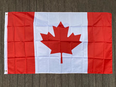 90x150CM Canadian Flag – Polyester 3x5FT Hanging Banner for National Decoration