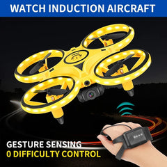 XIAOMI RC Intelligent Gesture Induction Drone Watch Quadcopter Fall Resistant Suspension Remote Control Small Aircraft Toy