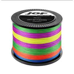 JOF PE Braided Fishing Line – 300M/500M/1000M | 8 & 4 Strands | 18-88LB | Super Strong Multifilament Fishing Wire – Japan Technology
