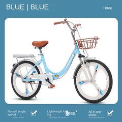 Folding Mountain Bike for Boys & Girls – Variable Speed Bicycle for Primary & Secondary School Students | 18", 20", 24" Sizes