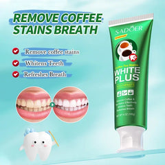 Teeth Whitening Toothpaste Fast Remove Smoke Coffee Tea Stains Cleaning Oral Hygiene Plaque Fresh Breath Bleaching Dental Tools