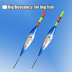 Fishing Floats for Sea & Rock – Smart IC Slip Bobber with Gravity Sensor | Color-Changing LED Luminous Fishing Tackle