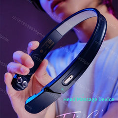 Electric Head Massager for Headache Relief – Brain Stimulator Therapy Machine for Migraine & Insomnia Relief