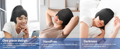 360° Gel Migraine Ice Head Wrap – Hot & Cold Therapy Headache Relief Hat for Migraine, Sinus, and Stress