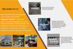 Treasure Hunter MT705 Professional Underground Metal Detector – V-Flex Tech, Waterproof 11" Coil, High Sensitivity Scanner