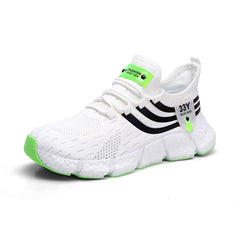 Men’s Thick-Soled Sneakers – Breathable Summer Running & Tennis Shoes, Comfortable Casual Footwear in Large Sizes