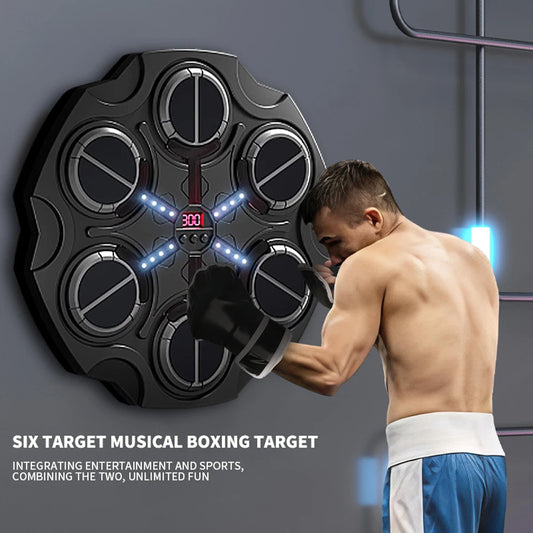 Smart Music Boxing Machine Trainer – Interactive Wall Target for Kids | Rhythm-Based Boxing & Fitness Fun at Home