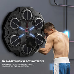 Smart Music Boxing Machine Trainer – Interactive Wall Target for Kids | Rhythm-Based Boxing & Fitness Fun at Home