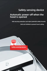 Commercial Electric Vegetable Dicer & Slicer – 5-Blade Food Processor for Cubing, Strips & Slices of Potatoes, Carrots & Fruits