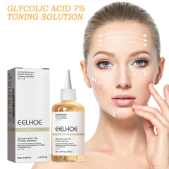 100ml Glycolic Acid Toning Solution – Acne Remover, Wrinkle Lifter & Firming Facial Toner for Glowing Skin