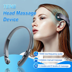 Electric Head Massager for Headache Relief – Brain Stimulator Therapy Machine for Migraine & Insomnia Relief