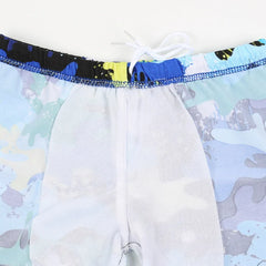 Children's Swimming Trunks – Flat Camo Printed Boys' Shorts | Big Boys' Hot Spring Bathing Suit