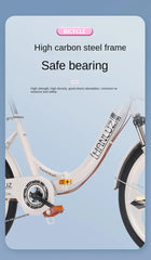 Folding Mountain Bike for Boys & Girls – Variable Speed Bicycle for Primary & Secondary School Students | 18", 20", 24" Sizes