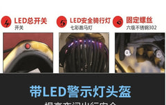 Iron Blood Warrior Predator Motorcycle Helmet – Retro Off-Road Full-Face Helmet for Men | Personalized Design | DOT & ECE Certified