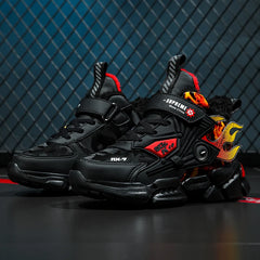 Boys' Fashion Sneakers – Thick-Soled, Warm & Comfortable Anti-Slip Outdoor Sports Shoes for Kids