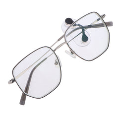 Magnetic Eyeglass Holder Brooch – Fashionable Multi-Function Clip for Glasses & Headset Cables