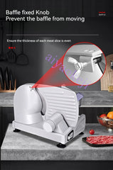 Multifunctional Electric Slicer – Lamb, Beef, Vegetable, Bread, and Sausage Slicing Machine