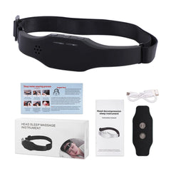 Electric Head Massager for Migraine and Insomnia Relief – Sleep Aid & Headache Therapy Machine for Body Relaxation