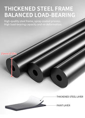 Iron Plant Holder & Flower Stand Rack - Home Garden Storage Shelf for Pots & Decor