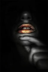 Modern African Woman Canvas Painting – Sexy Black Girl Scandinavian Wall Art Poster for Home Decor & Gifts