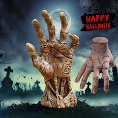 1-4PCS Halloween Decorations Hand Sculpture Figure Artwork Halloween Broken Arm Horror Props Halloween Decorations Supplies