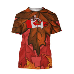 Canada Flag Soldier Camo Skull T-Shirt – 3D Harajuku Print, Fashionable Street Hip-Hop Casual Tee