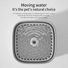101oz/3L Automatic Pet Water Fountain – USB Electric Cat Water Dispenser with Motion Sensor & Silent Circulating Filter