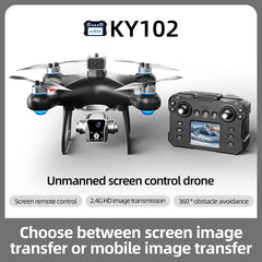 Xiaomi KY102 MAX Professional Drone – 10KM Range, Dual HD Camera, Obstacle Avoidance, Screen Control, Brushless Motor RC Quadcopter