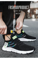 Men’s Thick-Soled Sneakers – Breathable Summer Running & Tennis Shoes, Comfortable Casual Footwear in Large Sizes