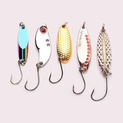 5PCS Wobbler Lures Set – 3g/10g/15g Metal VIB Sinking Fishing Lures | Hard Bait for Sea Fishing & Artificial Pesca
