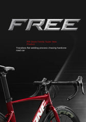 Ruta Aluminum Road Bike – 29" Wheel 12-Speed Mountain Bike | Lightweight Bicicleta de Ciclismo Aro 29 | Carbon Style Frame