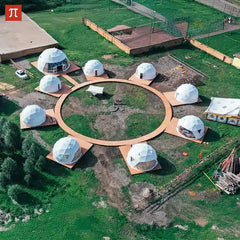Luxury Geodesic Dome Tent – Outdoor Glamping Villa for Camping, Resort, Hotel & Forest Accommodation