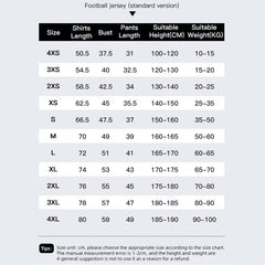 Football Jerseys for Adults & Kids – Personalized Soccer Uniforms for Men & Women, Team Sportswear & Training Tracksuit Set